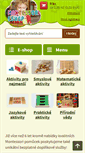 Mobile Screenshot of montessori-eshop.cz